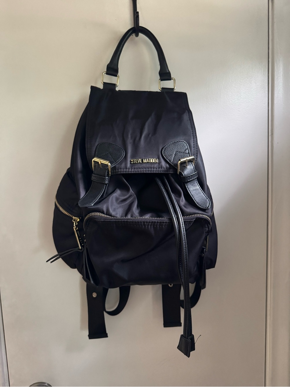 Steve Madden Black Backpack